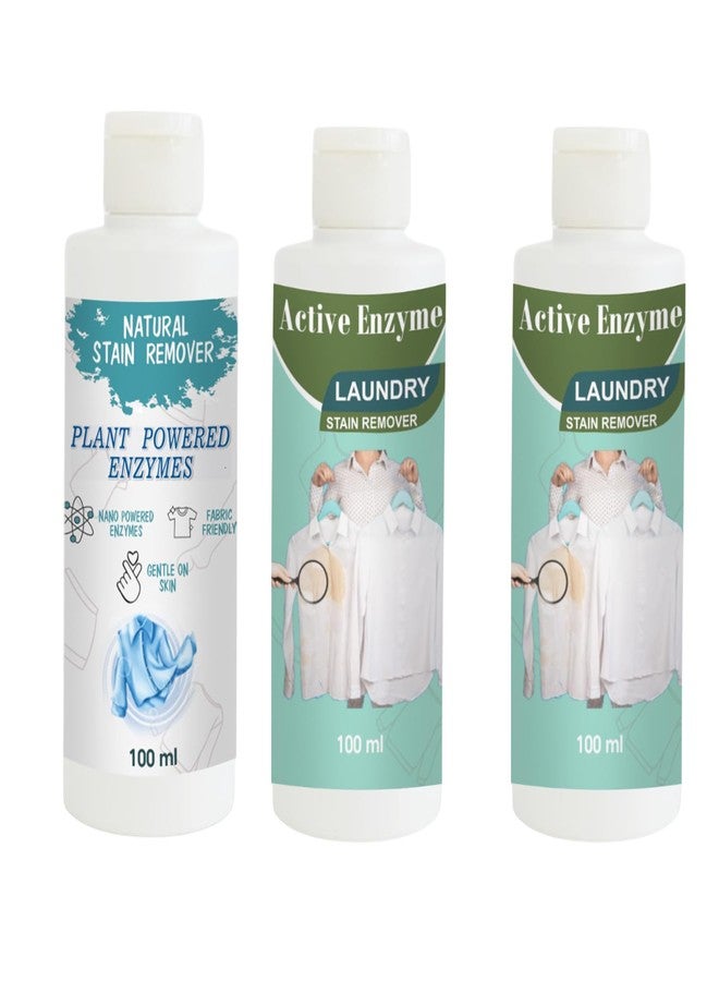 مجموعة مزيل بقع توفوس للقمصان والفستق ومزيل بقع الفستق | محلول تنظيف متعدد الأسطح للملابس والأقمشة والمفروشات (100 غرام لكل عبوة) - Image 1